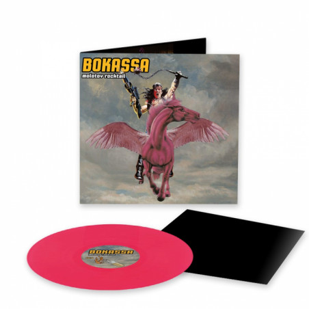 Bokassa "Molotov rocktail" LP vinilo rosa