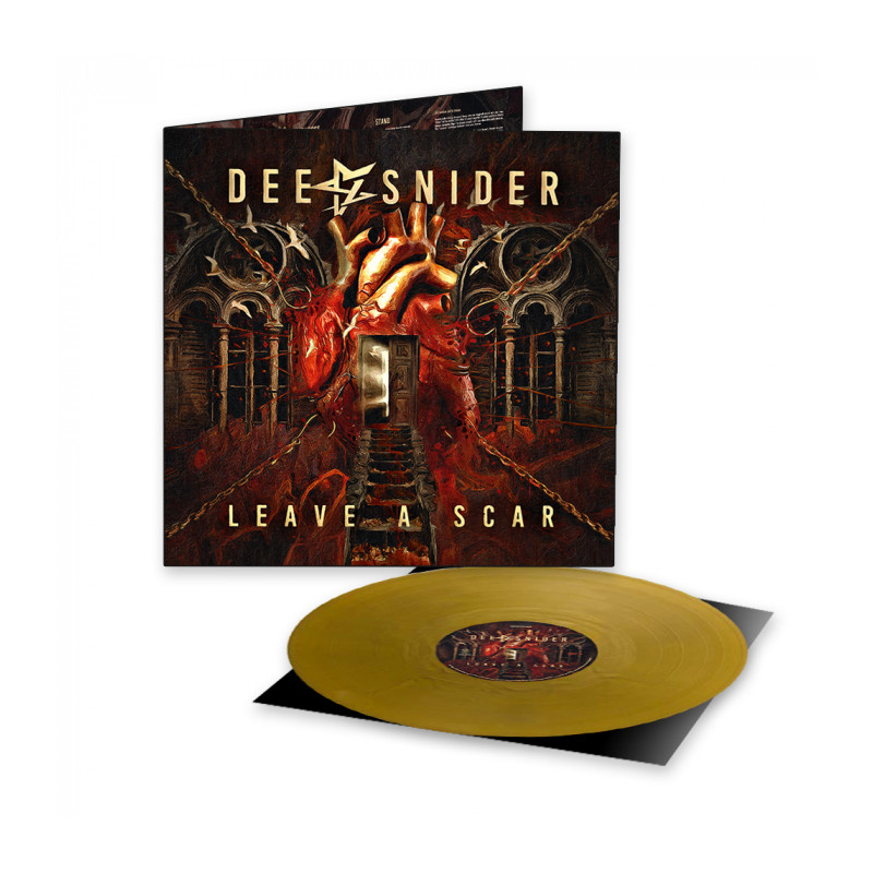 Dee Snider "Leave a scar" LP vinilo dorado