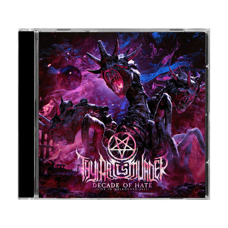 Thy Art Is Murder "Deacade of hate-Live in Melbourne 2023" CD