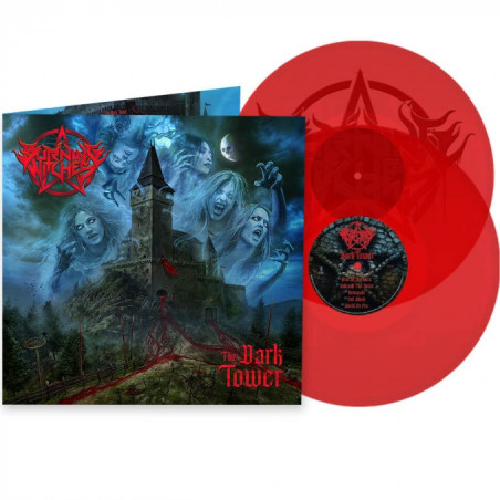 Burning Witches "The dark tower" 2 LP transparent red vinyl