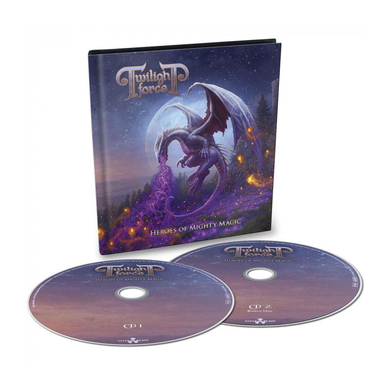 Twilight Force "Heroes of mighty magic" 2 CD Digibook