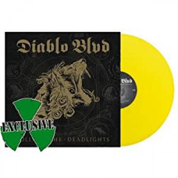 Diablo Blvd. "Follow the deadlights" LP vinilo amarillo