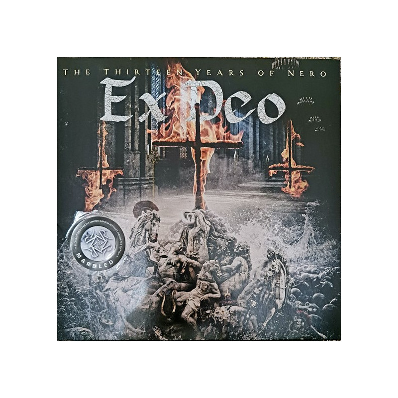 Ex Deo "The thirteen years of Nero" LP marbled vinyl