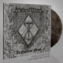 Nocturnal Graves "An outlaw's stand" LP vinilo transparente marbled