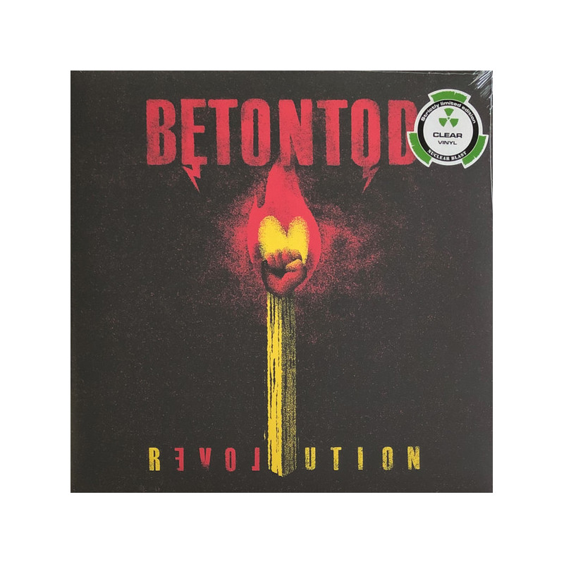 Betontod "Revolution" LP vinilo transparente