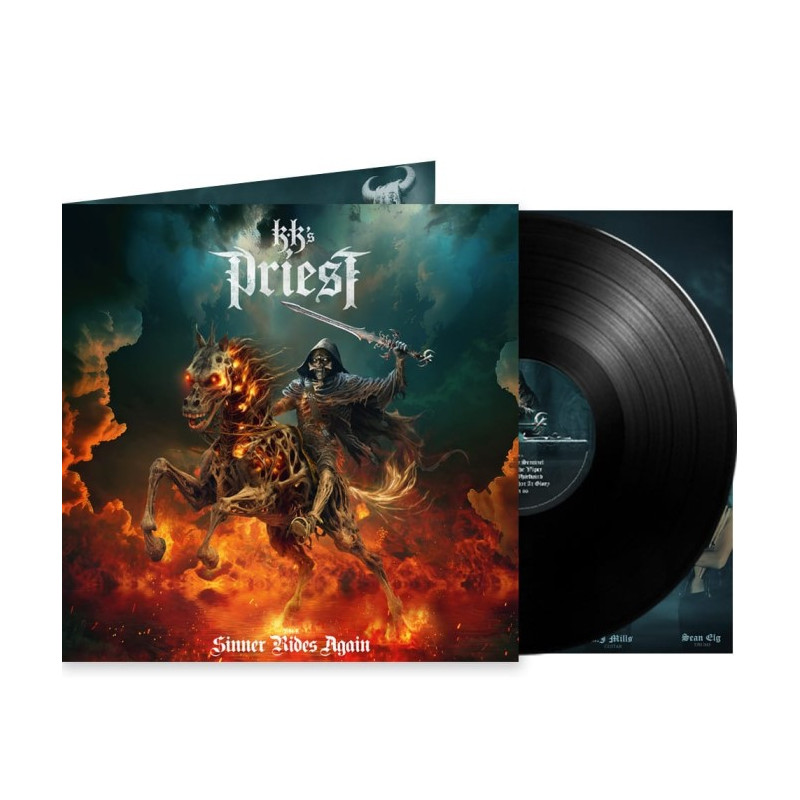 KK's Priest "The sinner rides again" LP vinyl