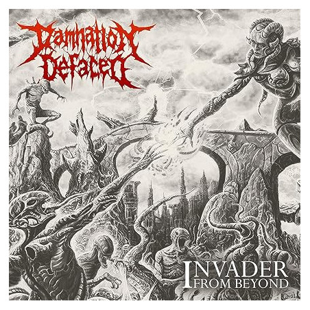 Damnation Defaced "Invader from beyond" LP vinilo