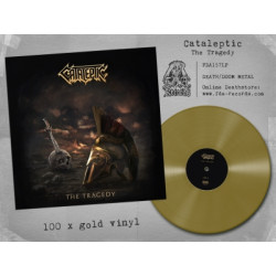 Cataleptic "The tragedy" LP vinilo dorado