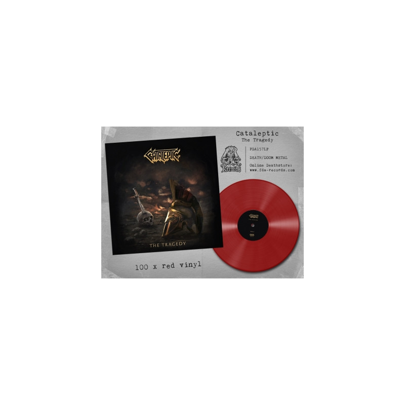 Cataleptic "The tragedy" LP vinilo rojo