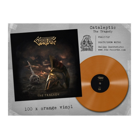 Cataleptic "The tragedy" LP orange vinyl