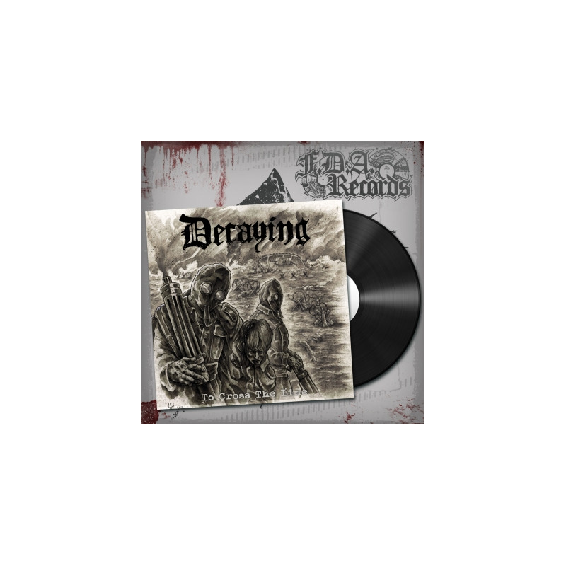 Decaying "To cross the line" LP vinilo