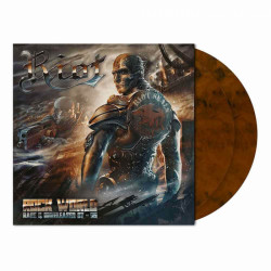 Riot "Rock world. Rare & unreleased 87-95" 2 LP rusty orange/brown marbled vinyl