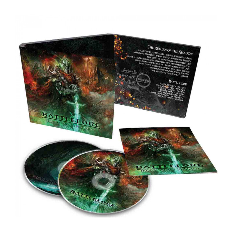 Battlelore "The return of the shadow" 2 CD Digisleeve