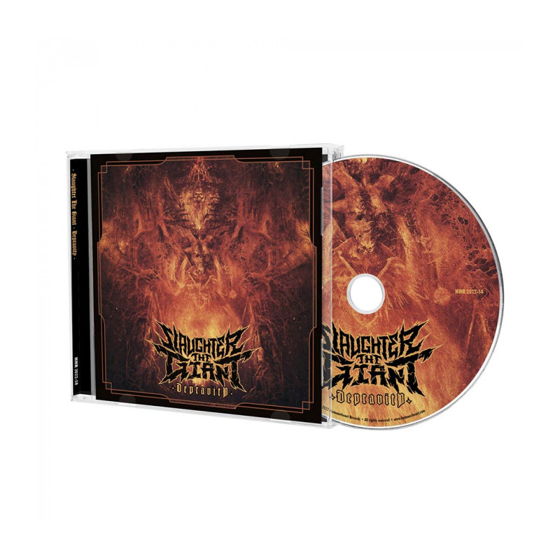 Slaughter The Giant "Depravity" CD