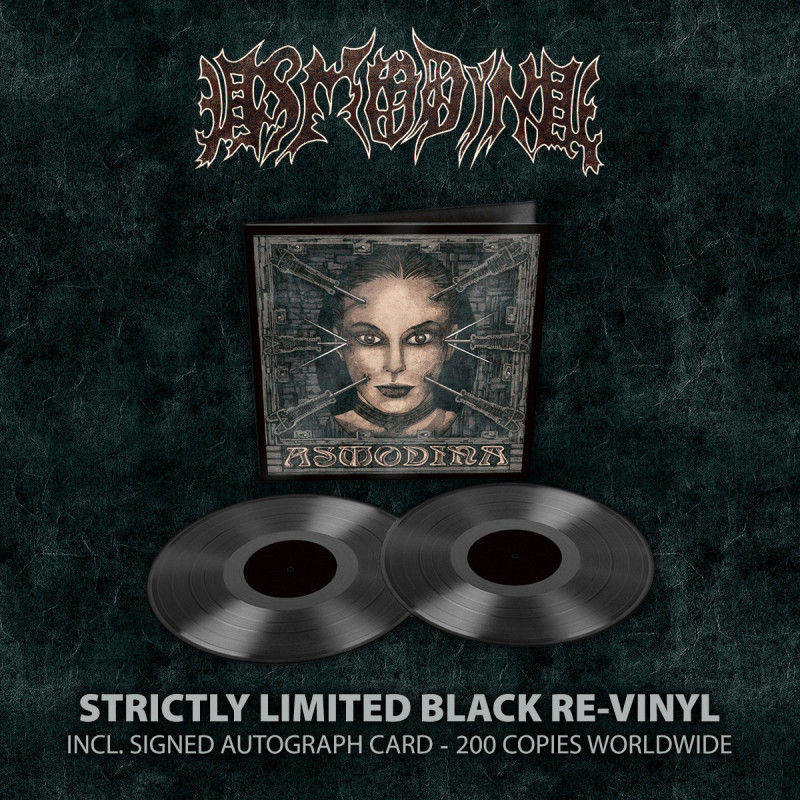 Asmodina "Inferno" 2 LP vinyl + signed card