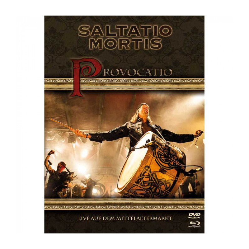 Saltatio Mortis "Provocatio. Live auf dem mittlealtermarkt" 2 DVD+Bluray Digibook