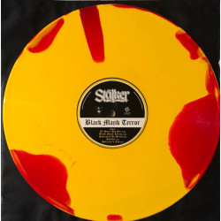 Stälker "Black majik terror" LP red/yellow swirl vinyl
