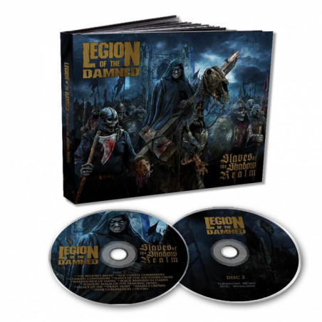 Legion Of The Damned "Slaves to the shadow realm" Mediabook CD+DVD