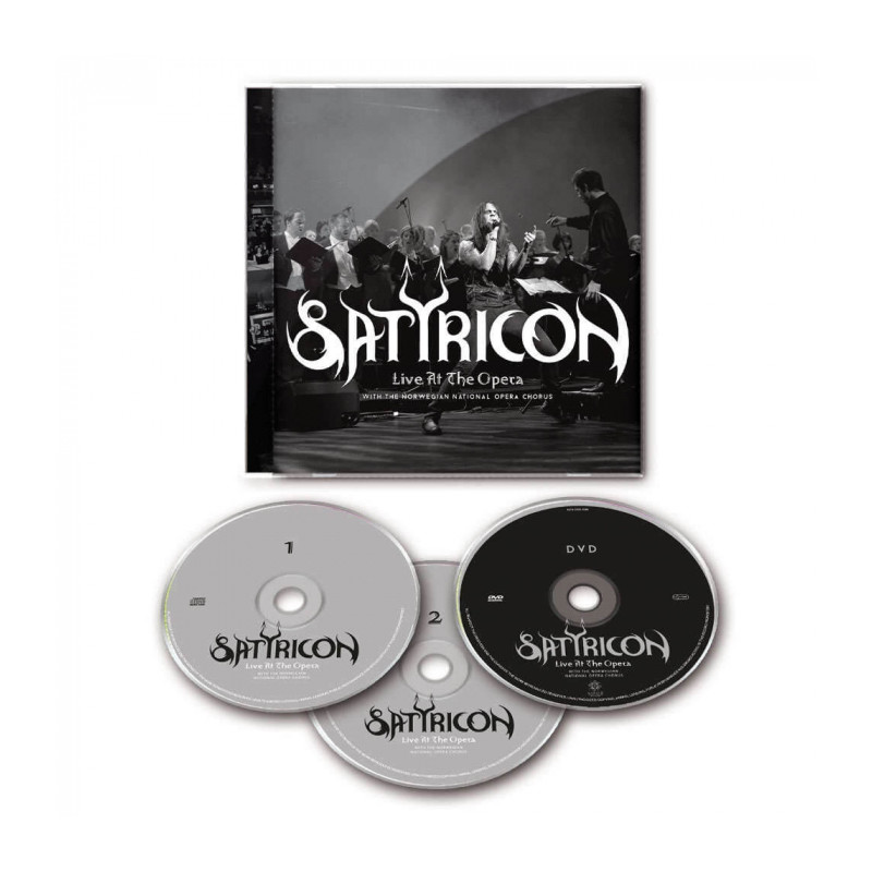 Satyricon "Live at the opera" 2CD + DVD