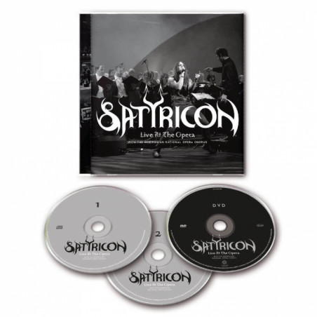 Satyricon "Live at the opera" 2CD + DVD
