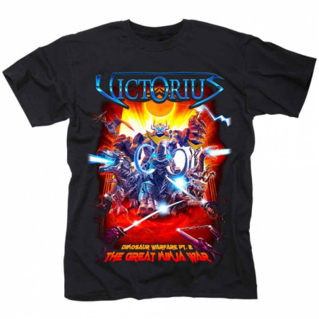 Victorius "Dinosaur warfare pt. 2" camiseta