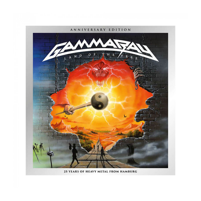 Gamma Ray "Land of the free. Anniversary edition" 2 CD Digipack