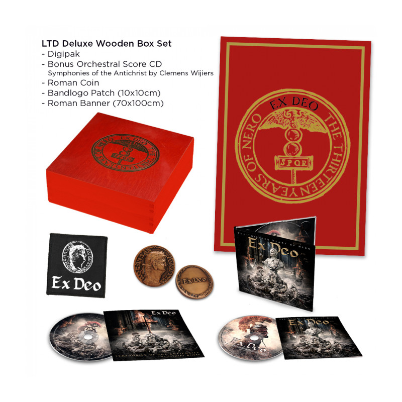 Ex Deo "The thirteen years of Nero" caja de madera