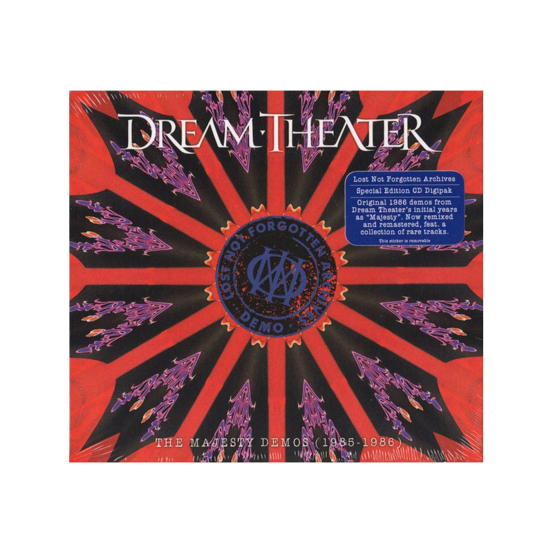 Dream Theater "The majesty demos (1985-1986)" Digipack CD