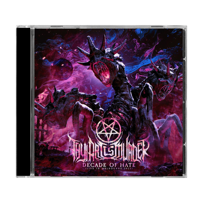 Thy Art Is Murder "Decade of hate. Live in melbourne 2023" CD