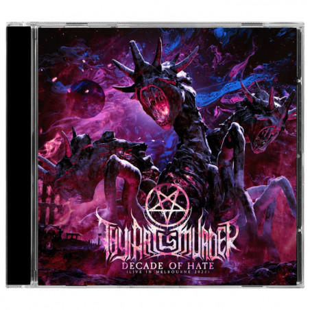 Thy Art Is Murder "Decade of hate. Live in melbourne 2023" CD