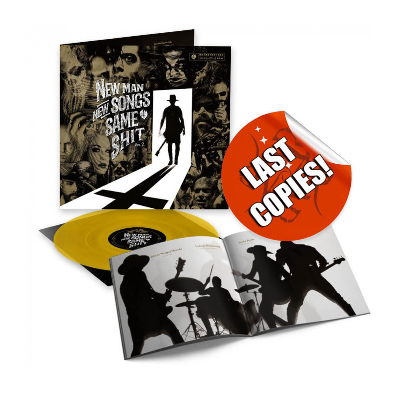 Me And That Man "New man, new songs, same shit vol. 2" yellow sun LP vinyl