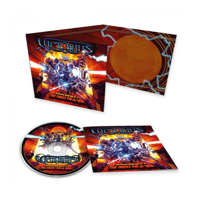 Victorius "Dinosaur warfare pt. 2 - The great ninja war" Digisleeve CD