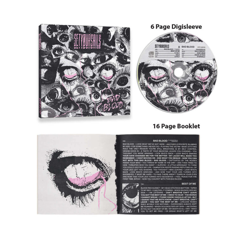 SetYourSails "Bad blood" CD Digisleeve