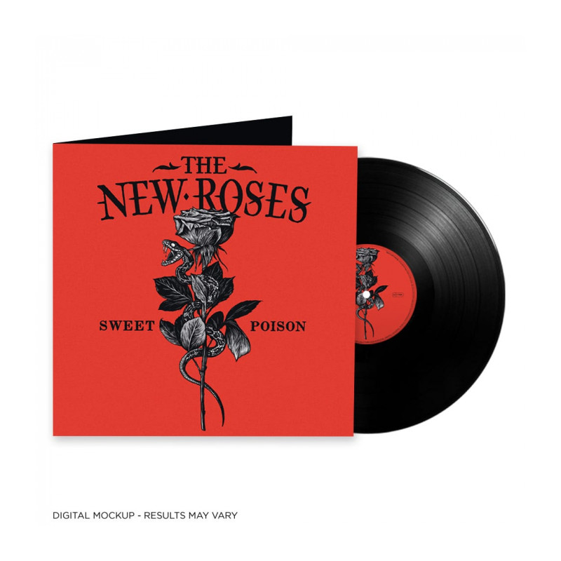 The New Roses "Sweet poison" LP vinyl