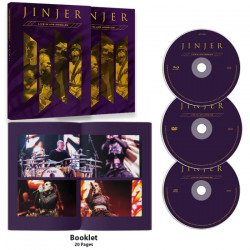 Jinjer "Live in Los Angeles" A5 Digipack CD+DVD+BluRay
