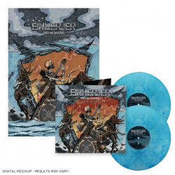 Einherjer "Norse and dangerous. Live...from the land of legends" 2 LP vinilo azul cielo transparente marmoleado
