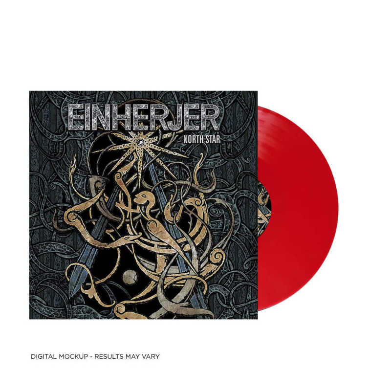 Einherjer "North star" LP vinilo rojo