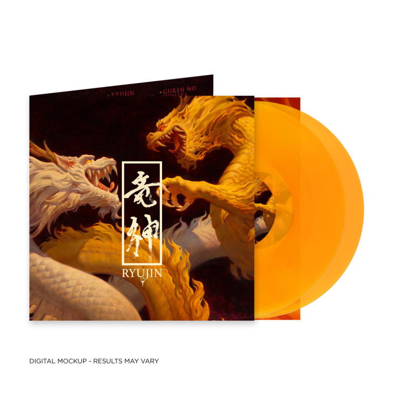 Ryujin "Ryujin" transparent orange 2 LP vinyl