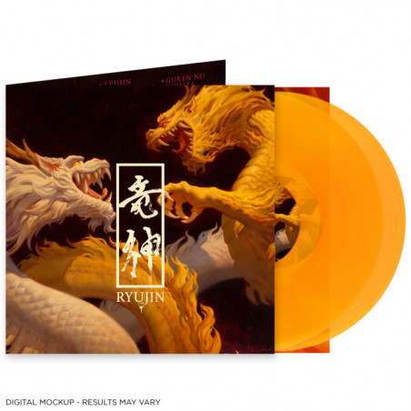 Ryujin "Ryujin" transparent orange 2 LP vinyl