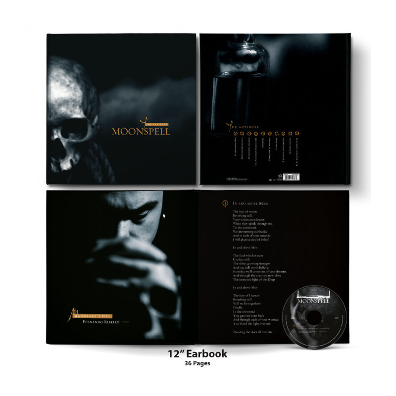Moonspell "The antidote" Earbook