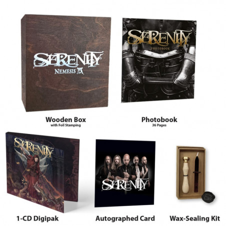 Serenity "Nemesis A.D." wooden box