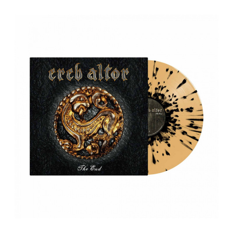 Ereb Altor "The end" LP vinilo oro/negro salpicado