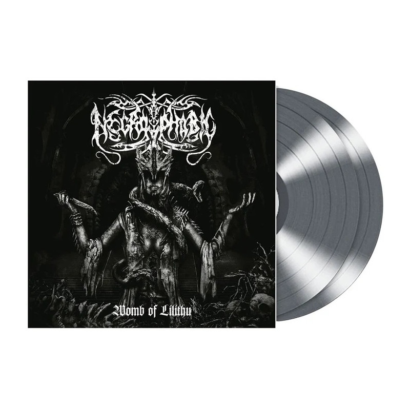 Necrophobic "Womb of Lilithu" 2 LP silver vinyl