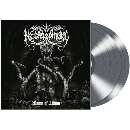 Necrophobic "Womb of Lilithu" 2 LP silver vinyl