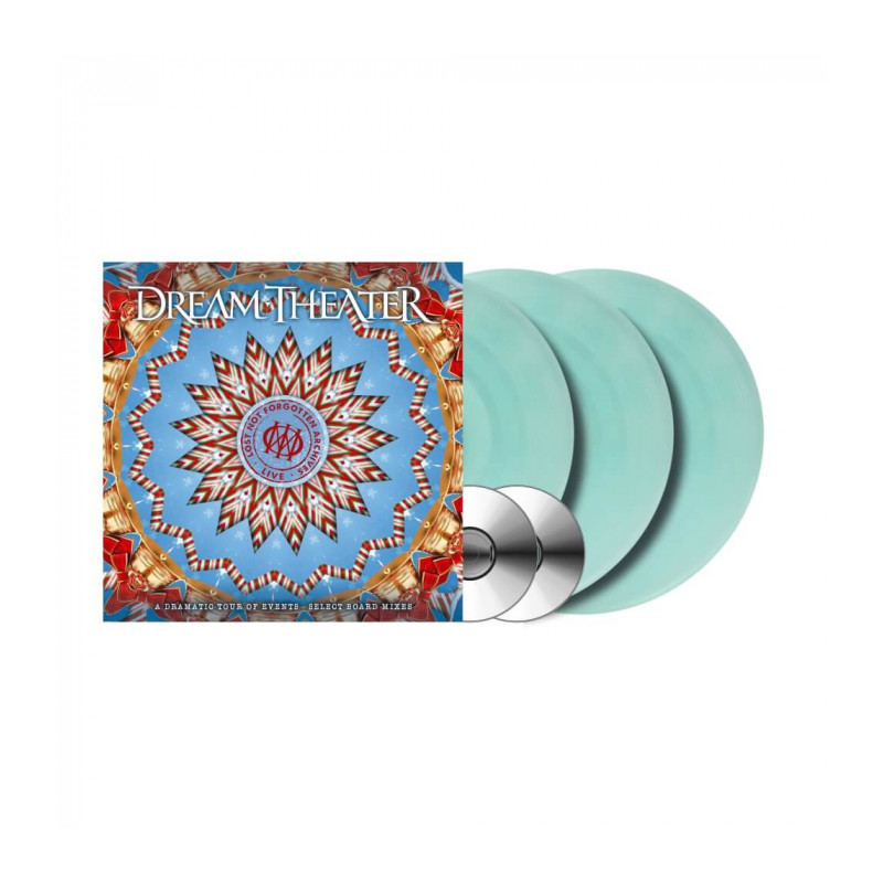 Dream Theater "A dramatic tour of events" 3 LP transparent coke bottle green vinyl + 2 CD