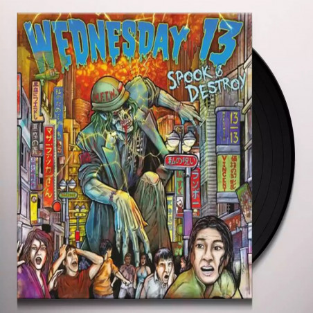 Wednesday 13 "Spook and destroy" LP vinyl