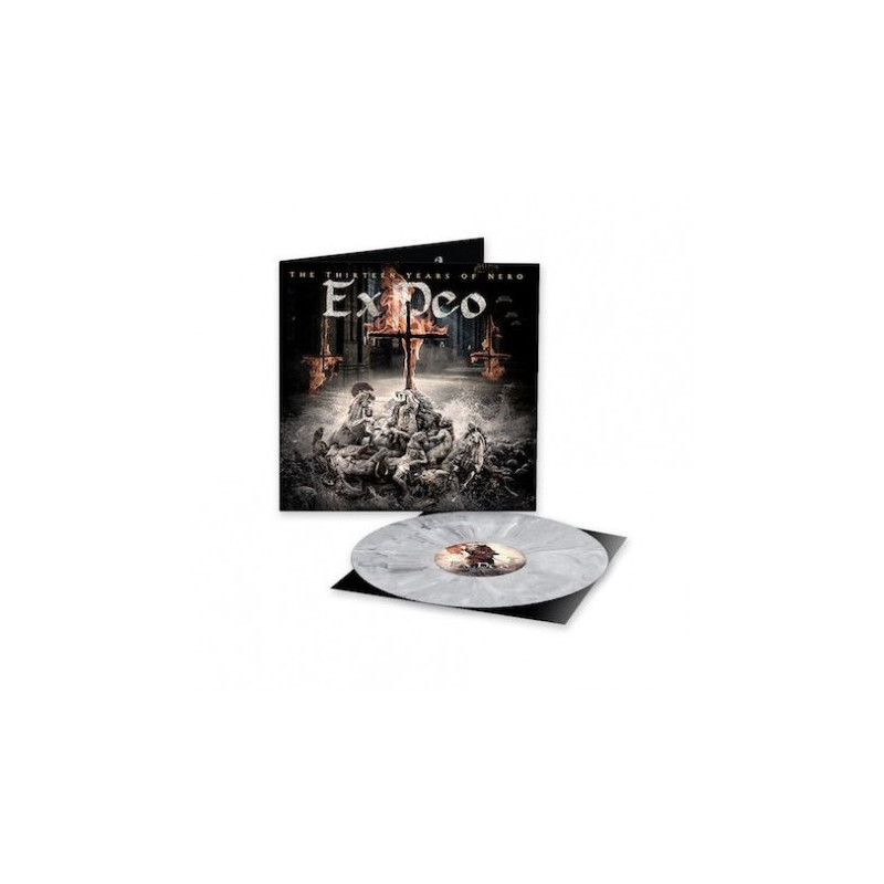 Ex Deo "The thirteen years of Nero" LP vinilo blanco/negro marmolado