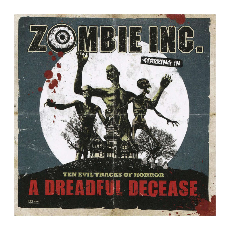 Zombie Inc "A dreadful decease" CD