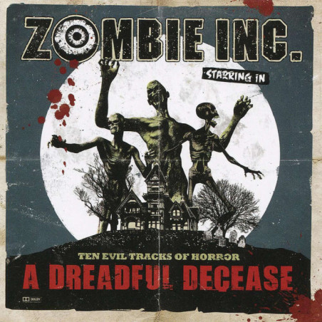 Zombie Inc "A dreadful decease" CD