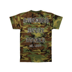 Soilwork "Swedish metal attack" camiseta camuflaje